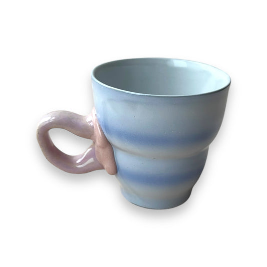 Small blue Stripe Mug