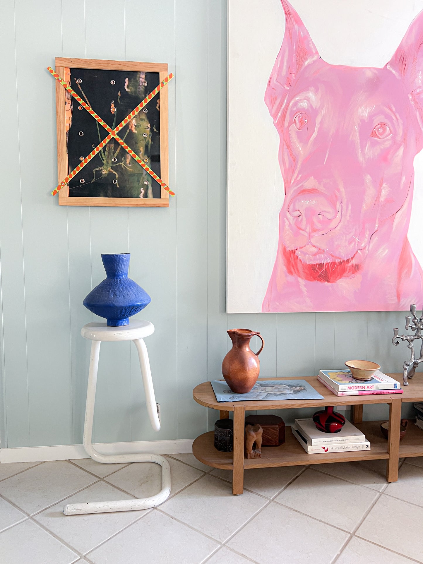 cobalt vase